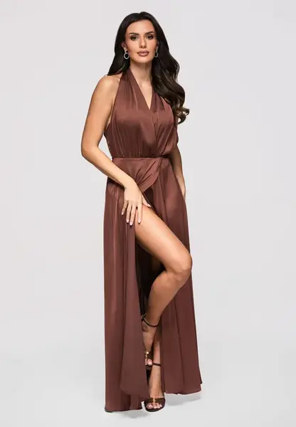 Maxi večerní šaty Edoti LA-OM-DL