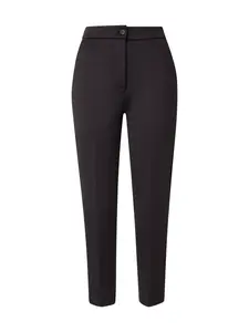MM by Max Mara Nohavice s pukmi 'Feroce'  čierna