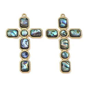 Natural Paua Shell Big Pendants