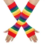 Acrylic Fiber Yarn Knitting Fingerless Gloves