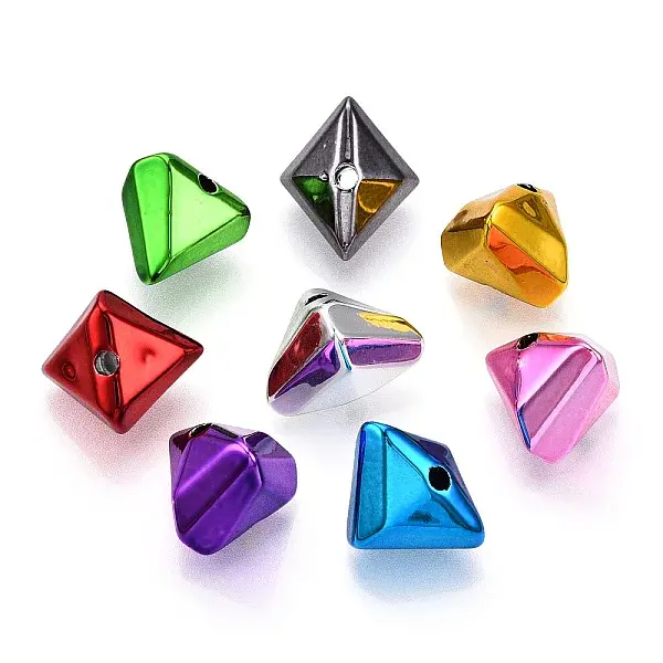 UV Plating Opaque Acrylic Beads