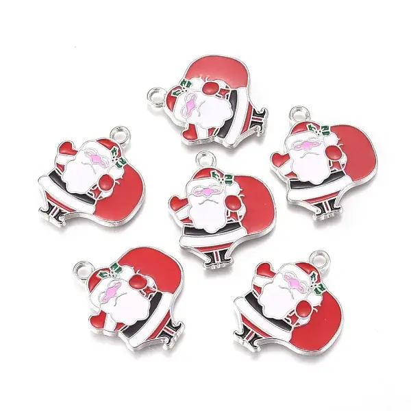 Alloy Enamel Pendants