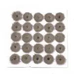 Faux Mink Fur Ball Decoration