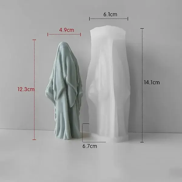 DIY Silicone Statue Candle Molds