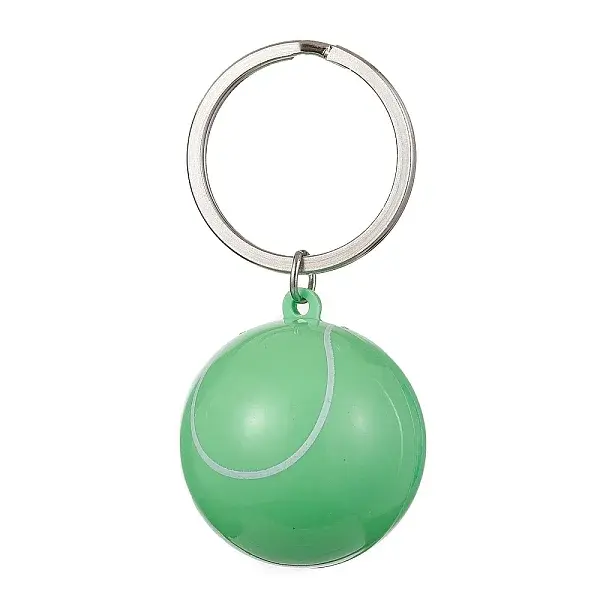 ABS Plastic Sports Ball Theme Pendants Keychains