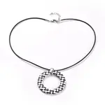 Raffia Woven Pendants Necklaces