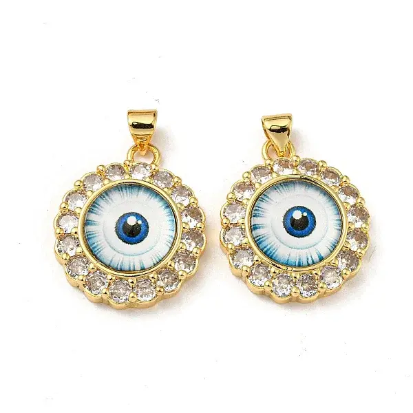Real 18K Gold Plated Brass Pendants