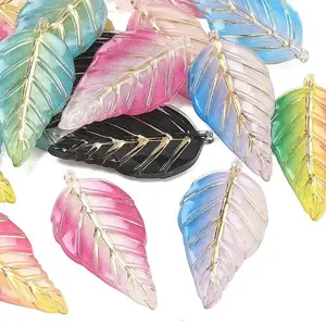 Gradient Colors Acrylic Big Pendants