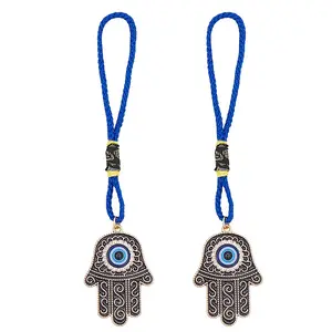 2Pcs Alloy Enamel Pendant Decoration
