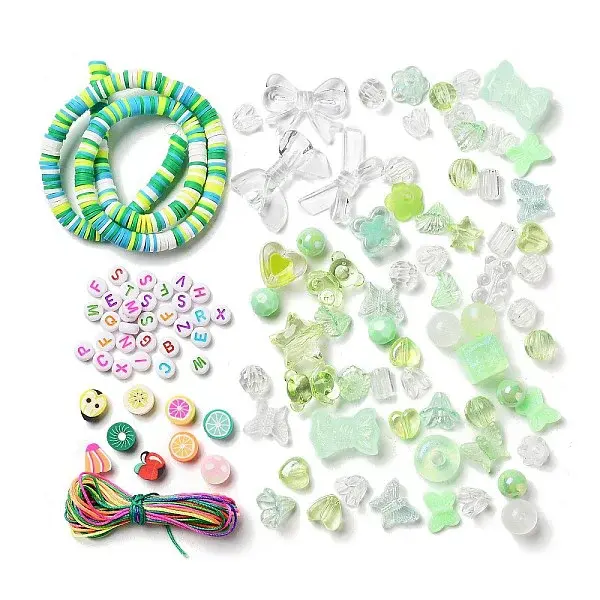 DIY Candy Color Beaded Pendant Decoration Making Kits