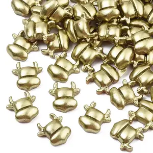 Spray Painted Opaque Resin Cabochons