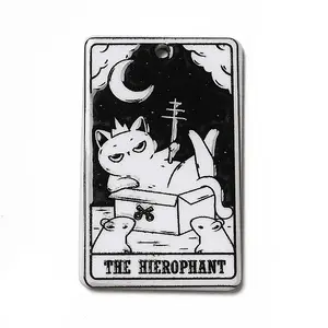 Tarot Theme Printed Acrylic Pendants