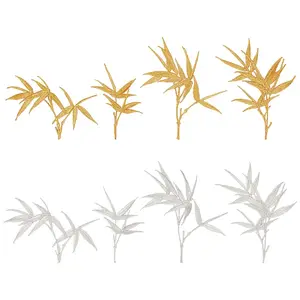 8Pcs 8 Styles Computerized Embroidery Cloth Iron on/Sew on Patches