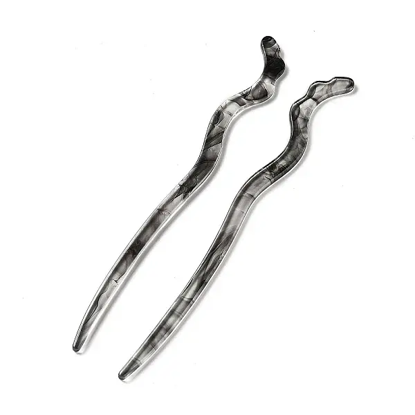 Opaque Acrylic Hair Sticks