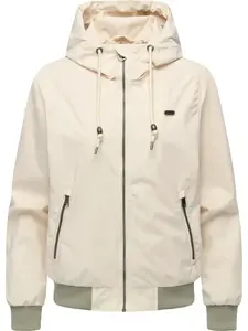 Ragwear Plus Funkčná bunda 'Nuggeta'  nebielená / kaki