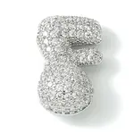 Rack Plating Brass Cubic Zirconia Pendants
