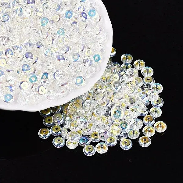 Transparent Colours Rainbow Glass Seed Beads