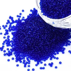 15/0 Transparent Czech Glass Seed Beads