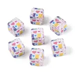 Laser & Printed Opaque Acrylic Beads