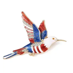Hummingbird Enamel Pins