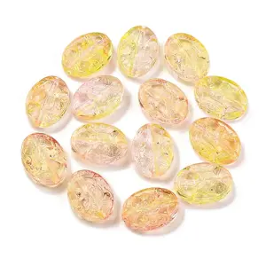 555Pcs Transparent Two Tone Acrylic Beads