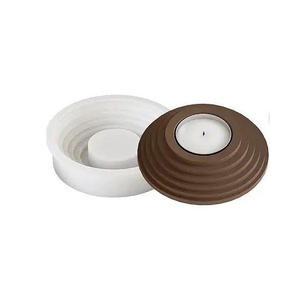DIY Silicone Candle Holder Molds