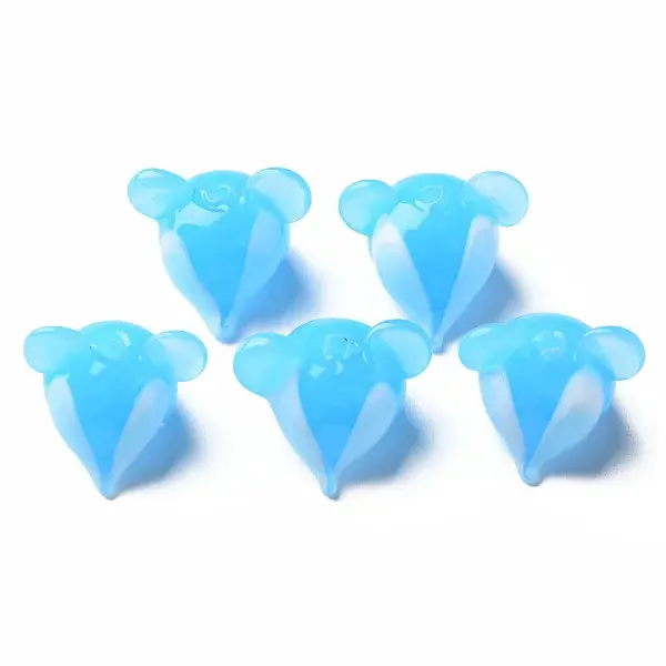 Handmade Transparent Lampwork Beads