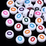 White Opaque Acrylic Beads