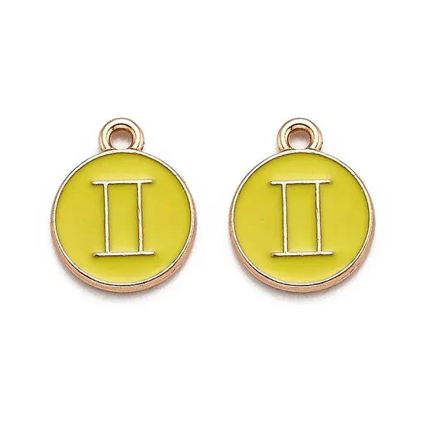 Alloy Enamel Pendants