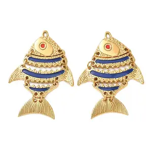 304 Stainless Steel Enamel Big Pendants