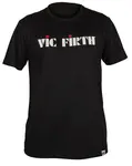 Vic Firth Black Logo Tee Small