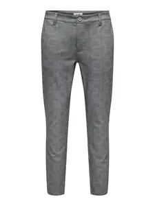 Only & Sons Chino nohavice 'Thor'  kamenná / tmavosivá