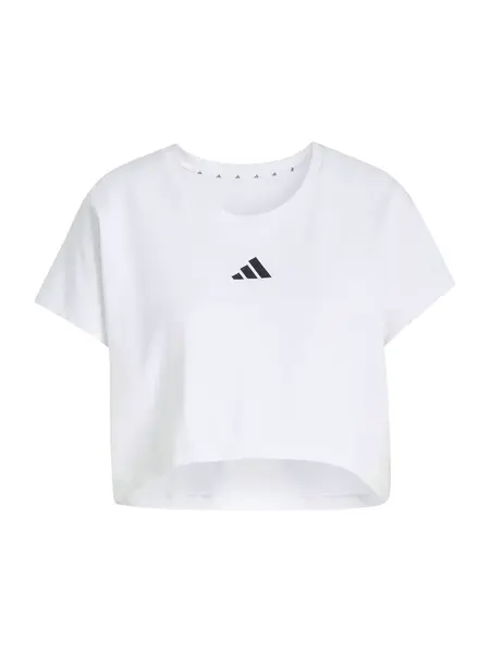 ADIDAS PERFORMANCE Funkčné tričko 'PWR'  čierna / biela