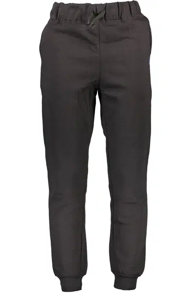 GIAN MARCO VENTURI BLACK MEN'S PANTS