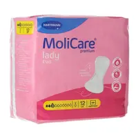 Inkontinenční vložky MoliCare Premium lady pad, 12 ks