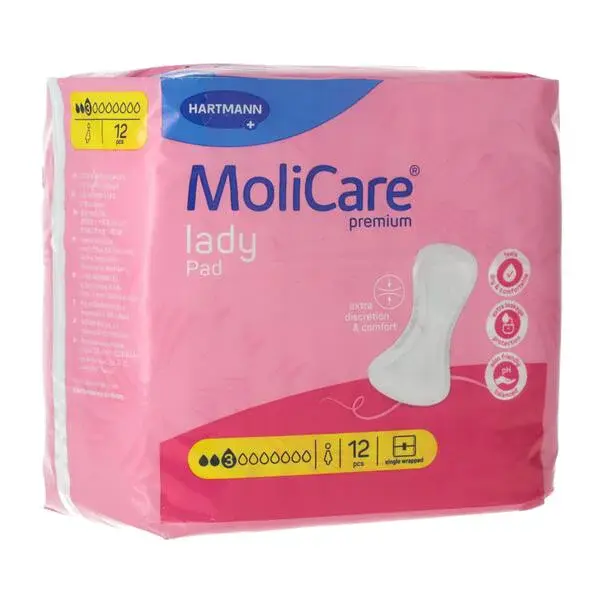 Inkontinenční vložky MoliCare Premium lady pad, 12 ks