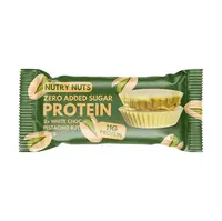 NUTRY NUTS Proteinové košíčky bílá čokoláda s pistáciemi 2 x 21 g