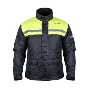 Moto pláštěnka W-TEC Nowet černá-fluo 4XL