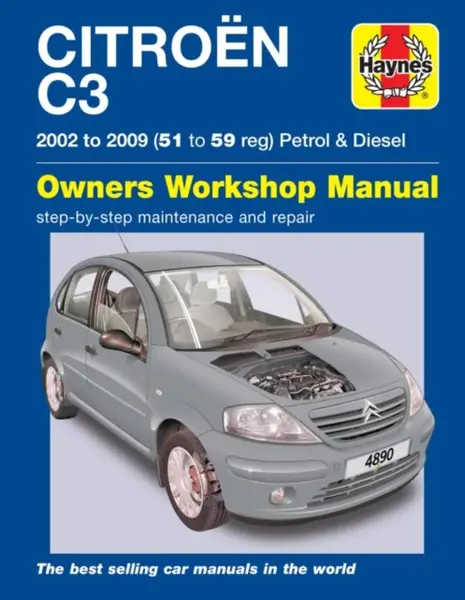 Citroen C3 Petrol & Diesel (02 - 09) Haynes Repair Manual - Haynes Publishing