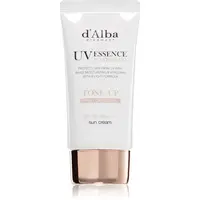 d'Alba Waterfull Pink Correcting Tone-Up Sun Cream opalovací krém na obličej pro rozjasnění a hydrataci SPF 50+ 50 ml