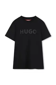 Dětské bavlněné tričko HUGO