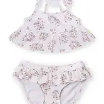 Dvoudílné dětské plavky That's mine Saga bílá barva