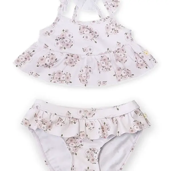 Dvoudílné dětské plavky That's mine Saga bílá barva