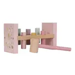 Little Dutch Fairy Garden Pounding Bench zatĺkačka 12 m+ 1 ks