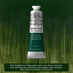 Olejová barva Winton 200ml – 405 dark verdigris