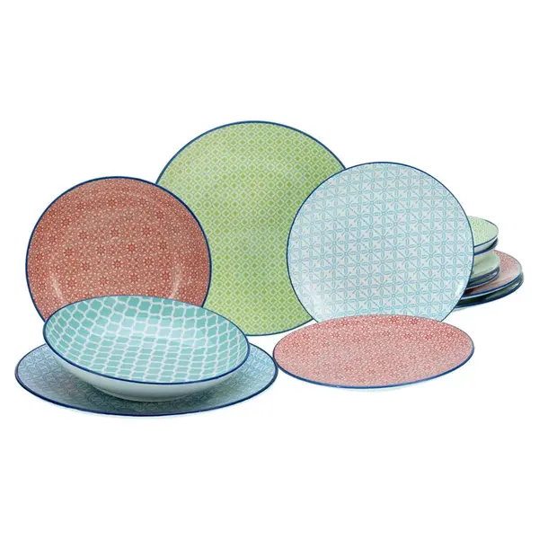 Creatable JÍDELNÍ SOUPRAVA Mediterran 12dílné