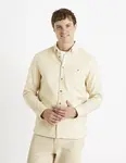 Celio Košile twill regular Carobone - Pánské