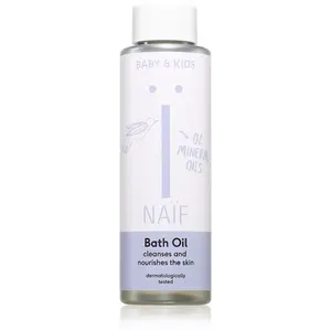 Naif Baby & Kids Bath Oil mliečny kúpeľový olej pre bábätká a deti 100 ml