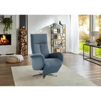 Sit & More RELAXAČNÍ KŘESLO, textil, světle modrá