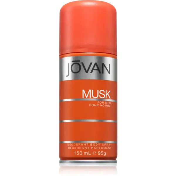 Jovan Musk For Men deodorant s parfumáciou pre mužov 150 ml